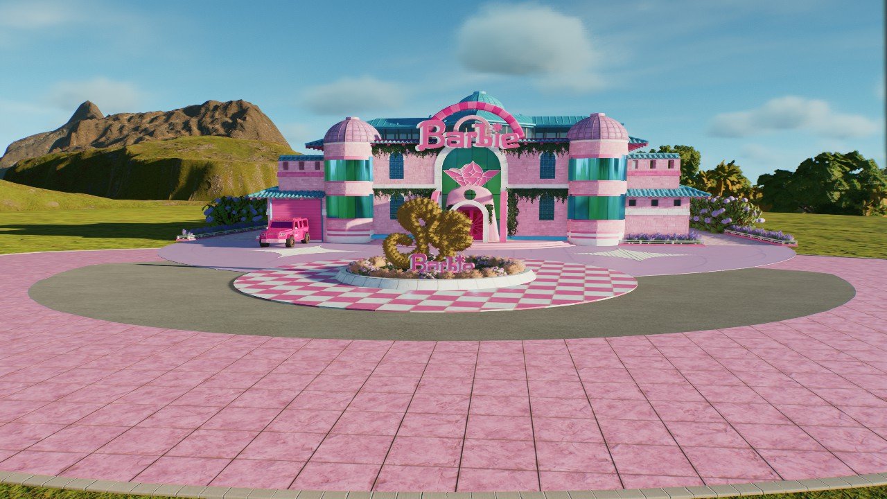 Barbie Dreamhouse Lg Hotel