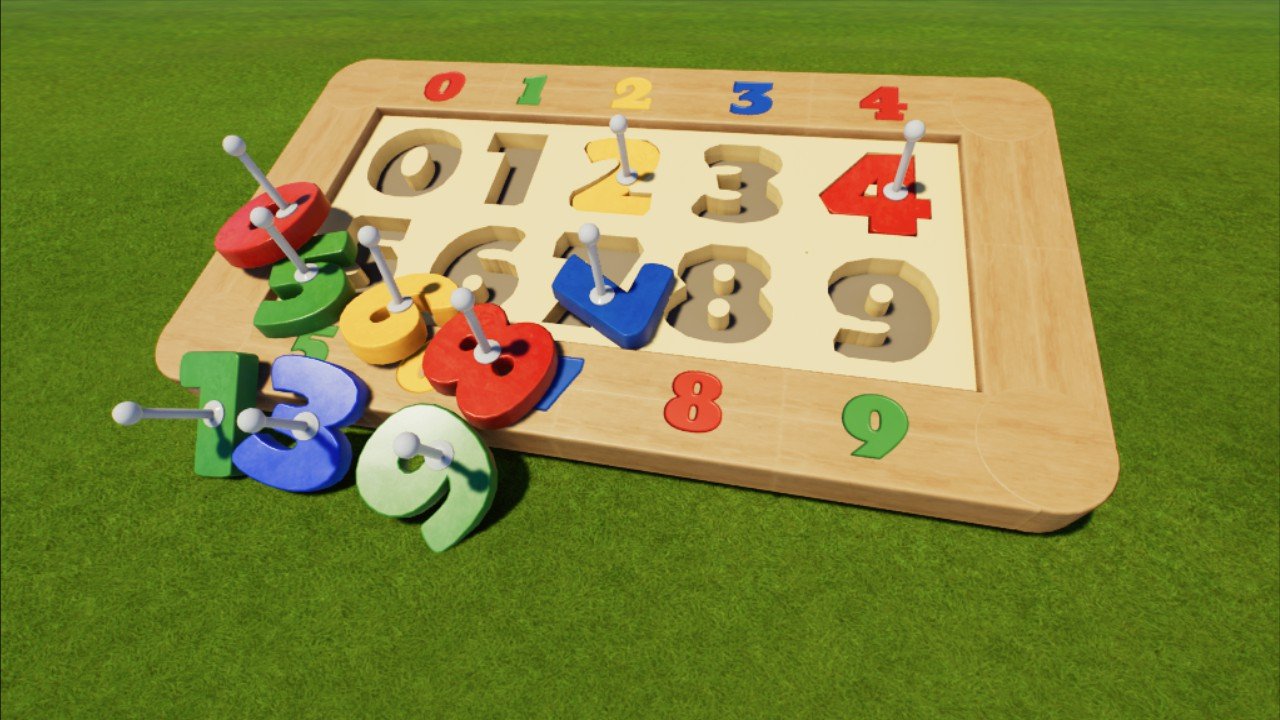 Toybox Numbers Puzzle