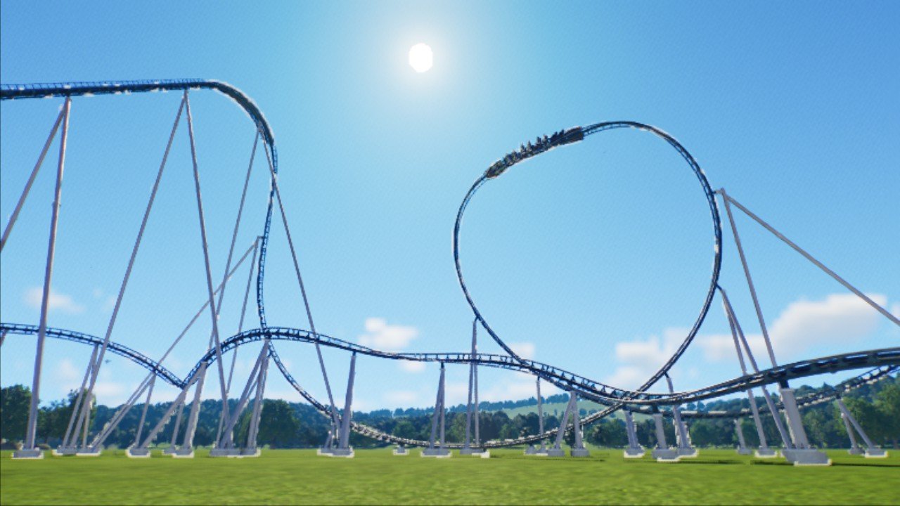 Custom Intamin Mega Coaster - Workshop - Planet Coaster 2