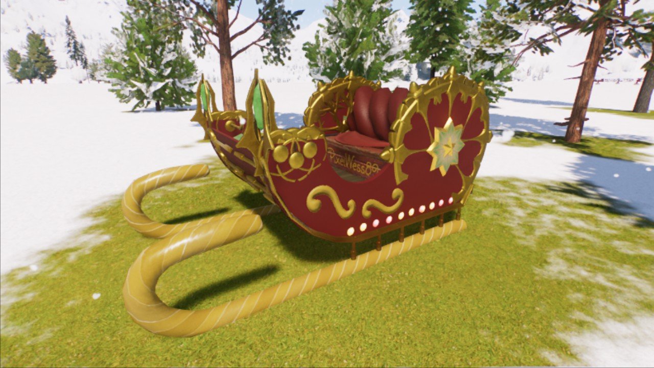 Santa's Sleigh  PixelWess89