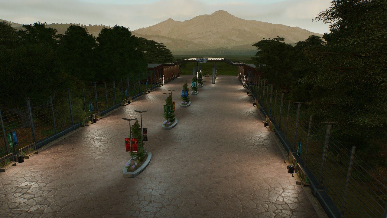 Entrance - Workshop - Jurassic World Evolution 3