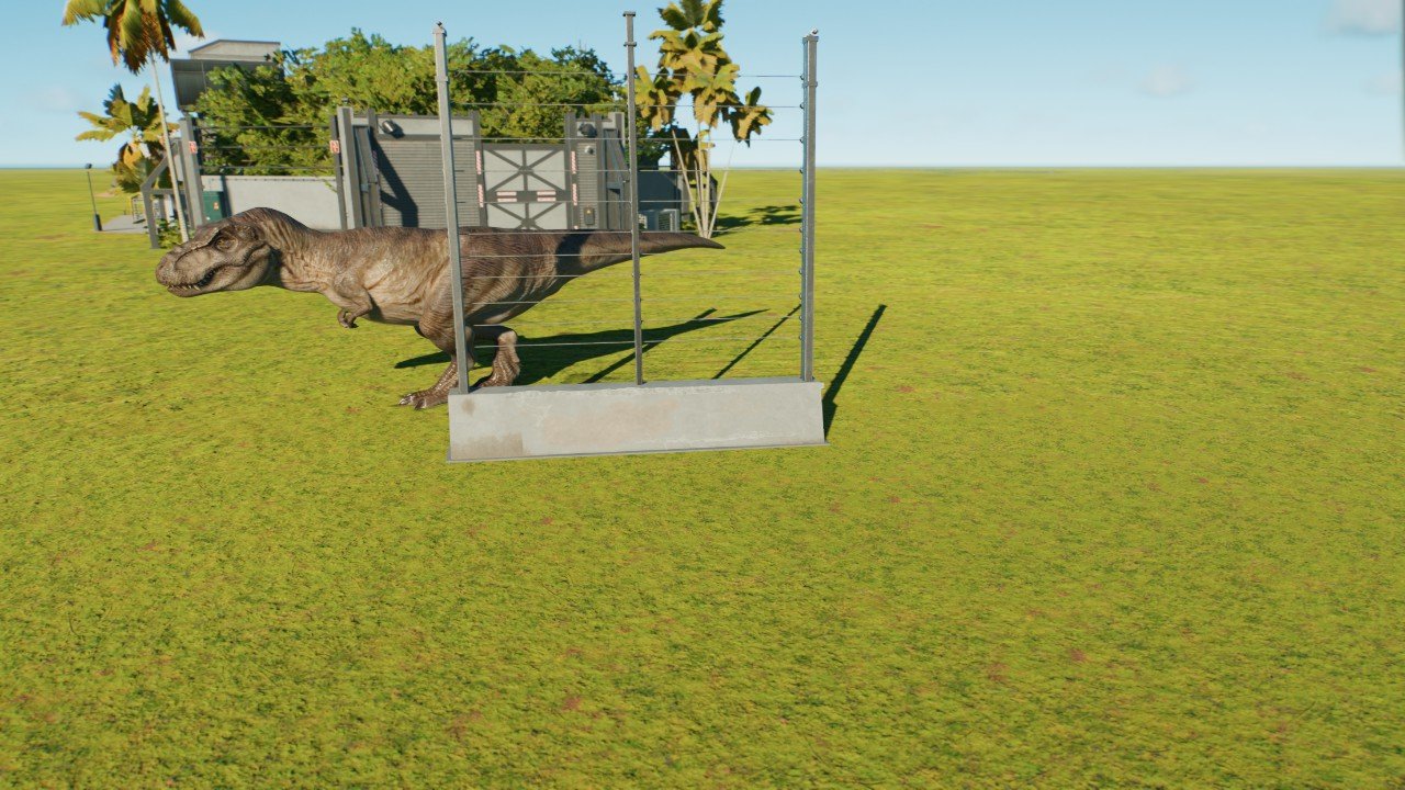 Jp large fence - Workshop - Jurassic World Evolution 3