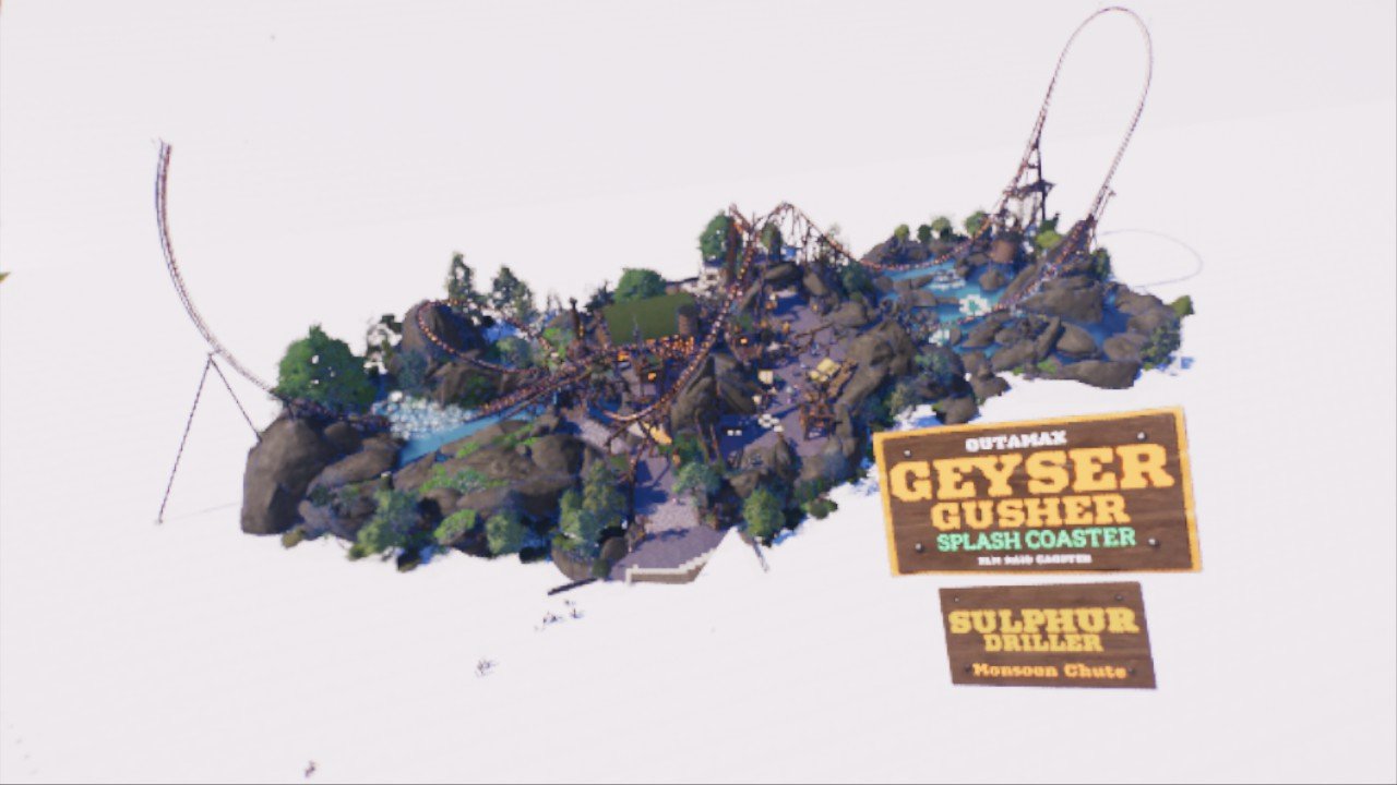 GEYSER GUSHER - Swing Launch - Splash Coaster