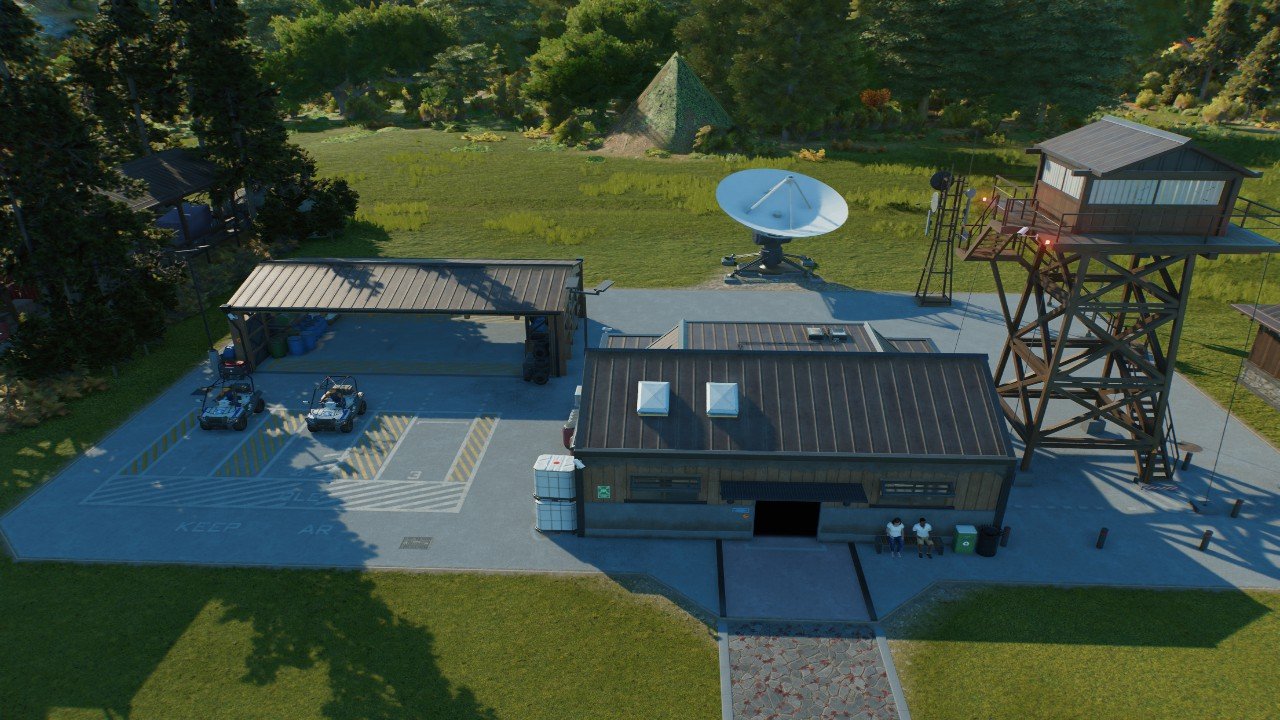 Remote Ranger Station Ranger Station Upgraded - Workshop - Jurassic World Evolution 3