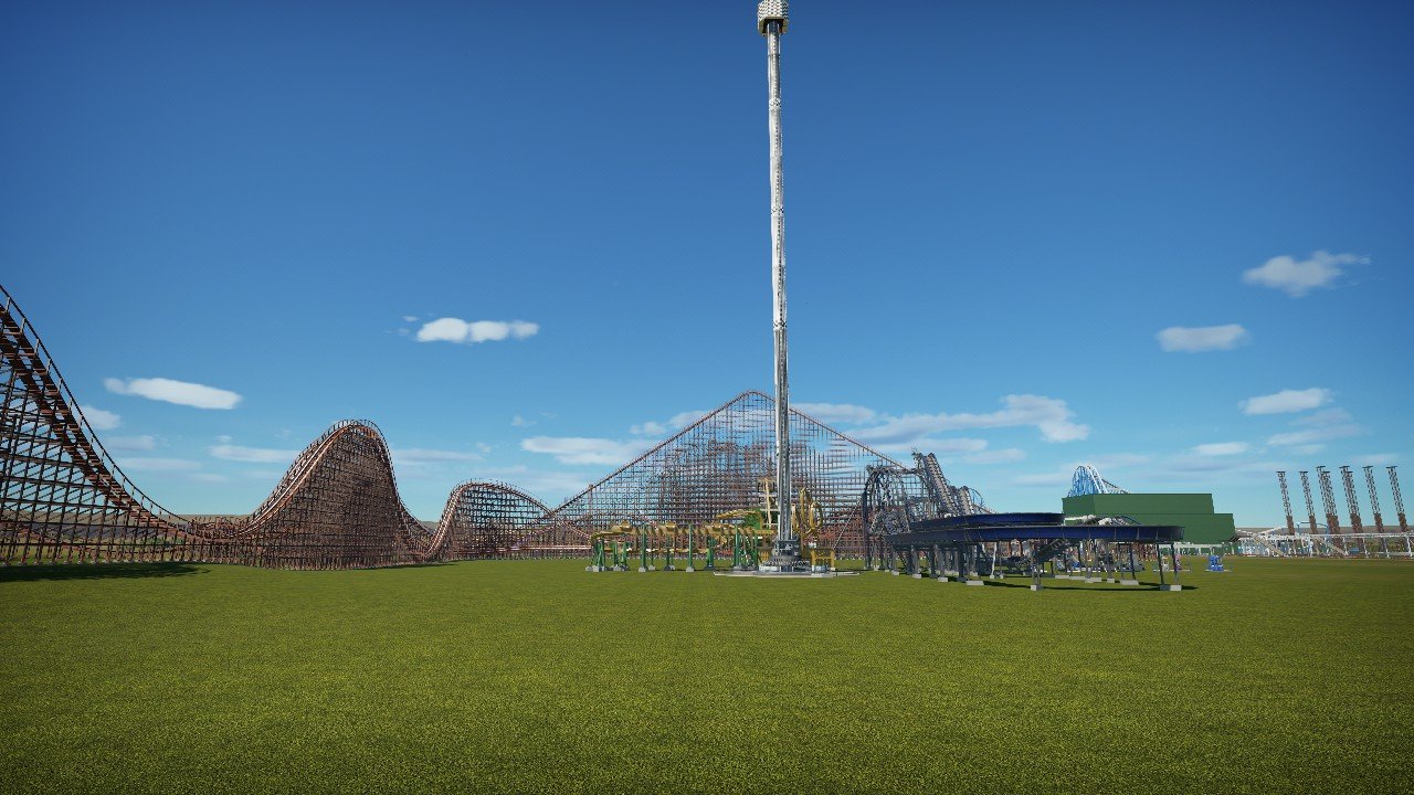 1990: Partlawn Park Amusement Park, CA.