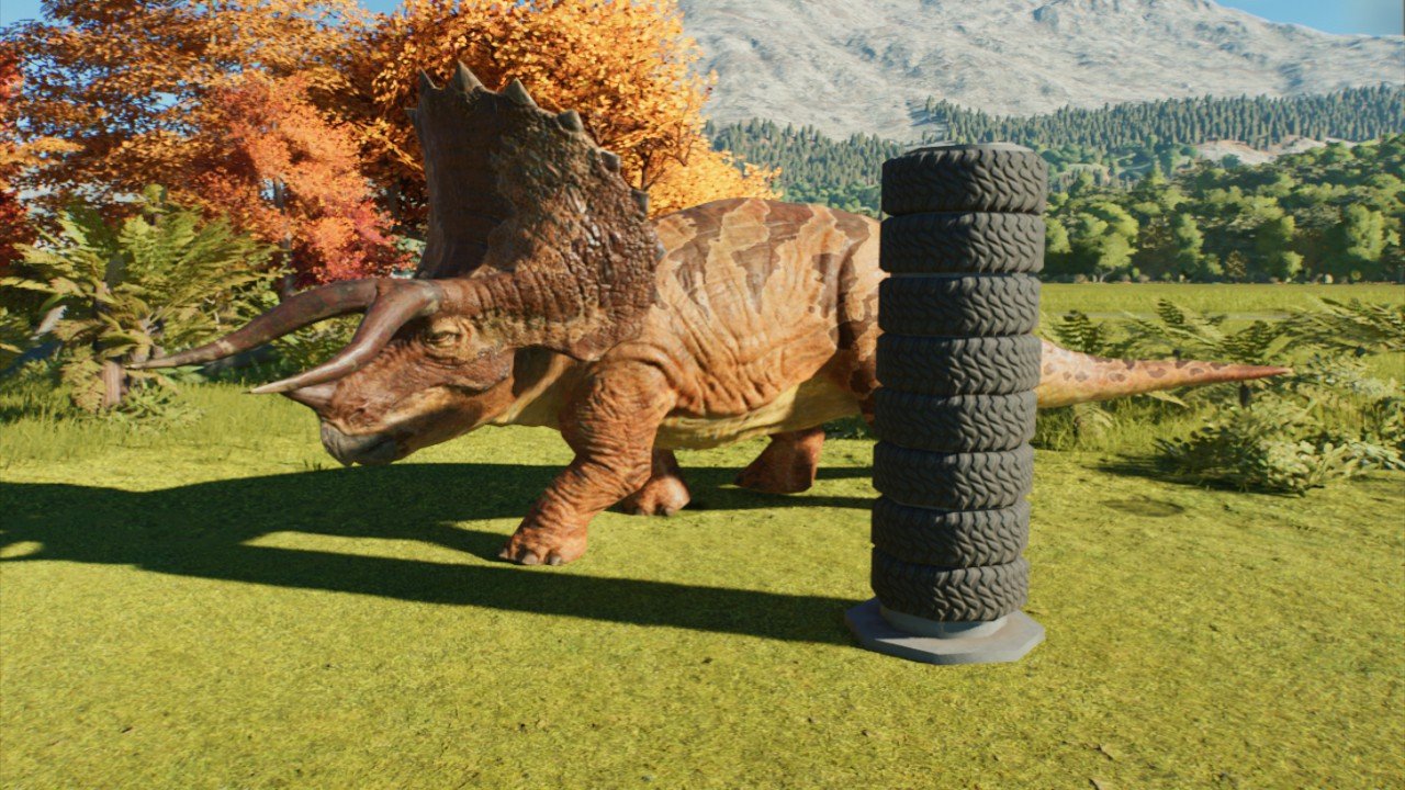 Scratching post for medium sized herbivores - Workshop - Jurassic