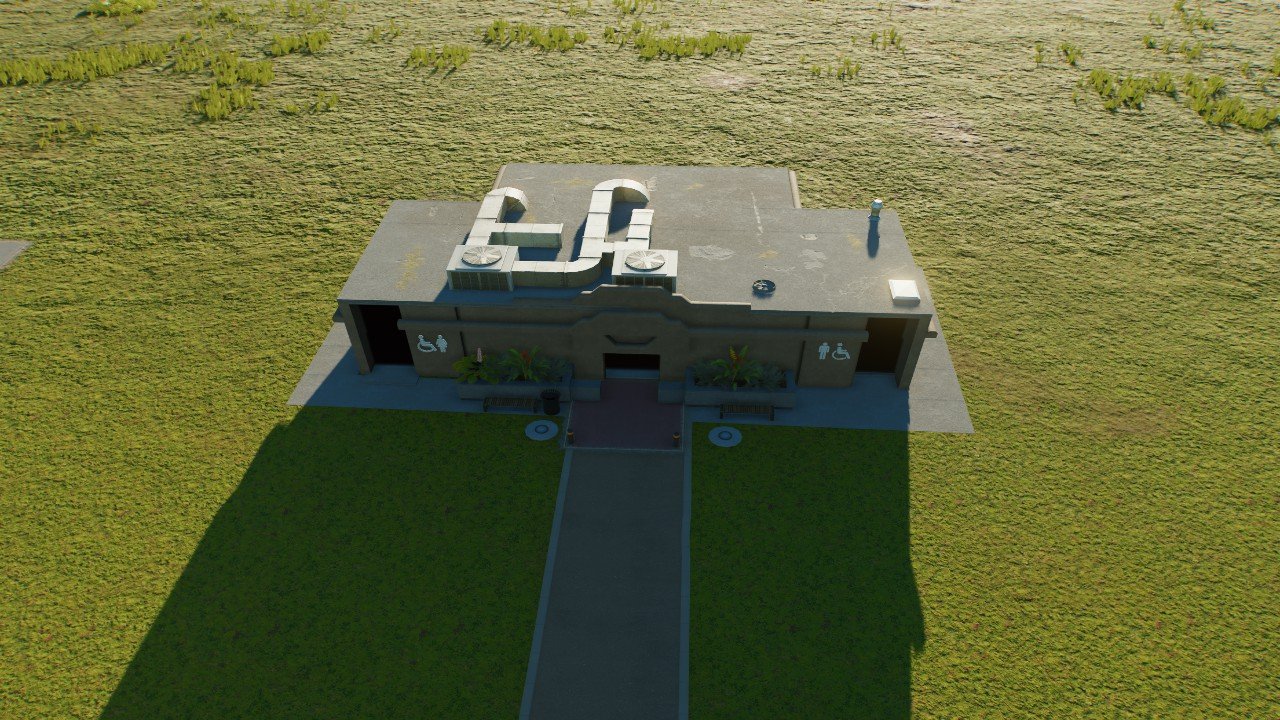 Custom restroom - Workshop - Jurassic World Evolution 3