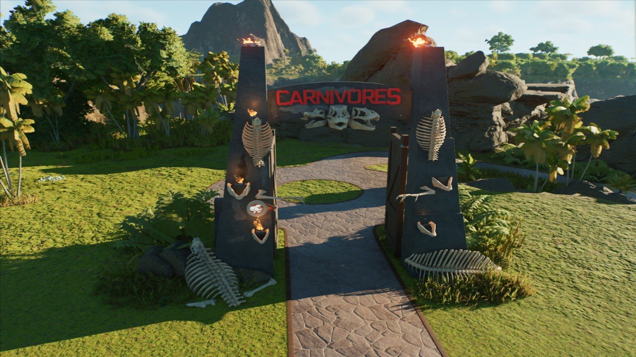 CARNIVORES GATE - Workshop - Jurassic World Evolution 3