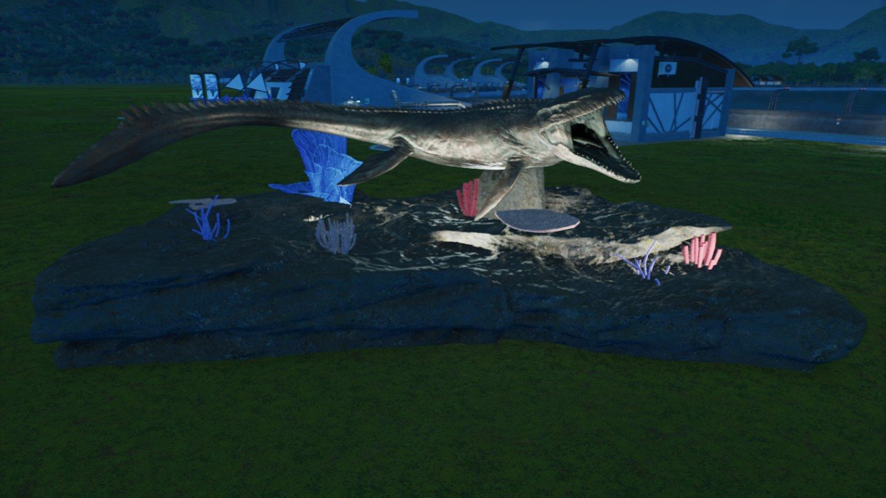 Mosasaurus Statue - Workshop - Jurassic World Evolution 3