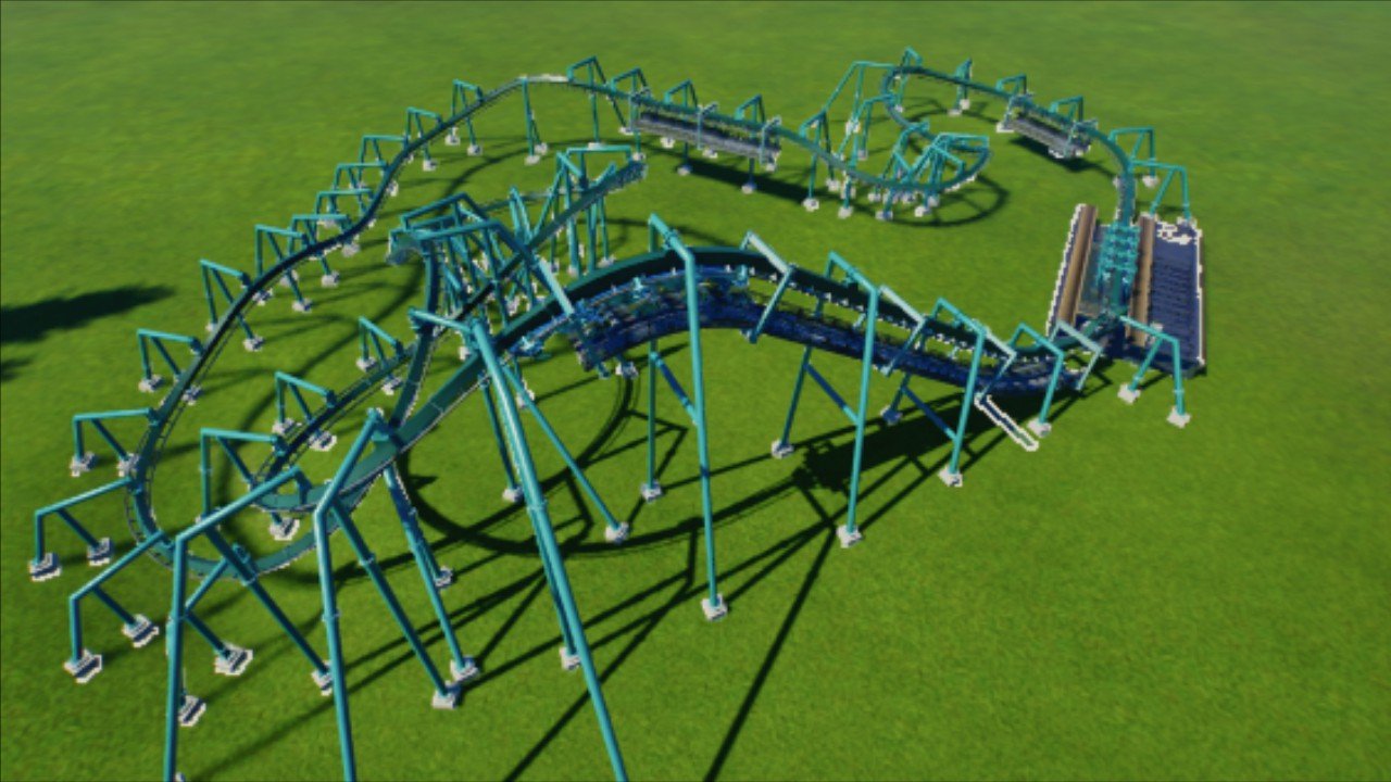 Family flying coaster - Workshop - Planet Coaster 2