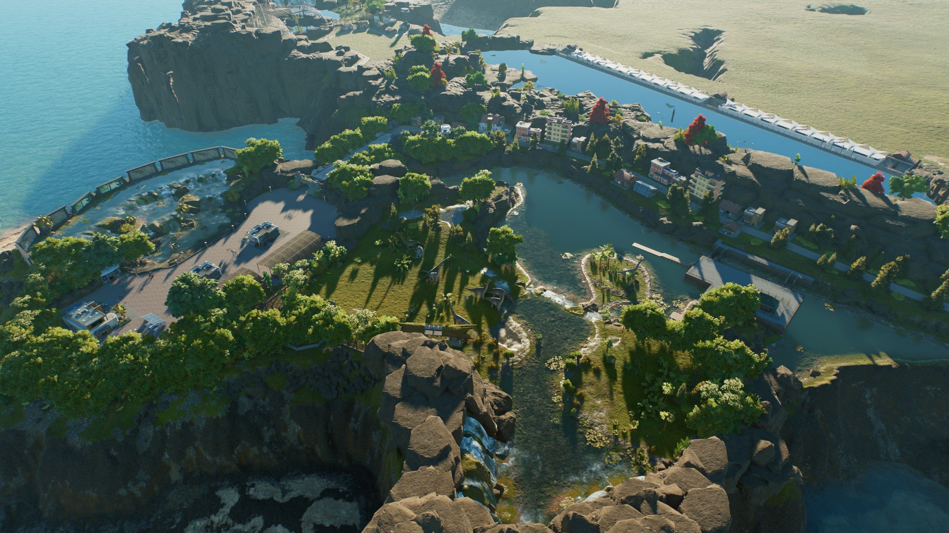 Work in progress of my park so far - Workshop - Jurassic World Evolution 3