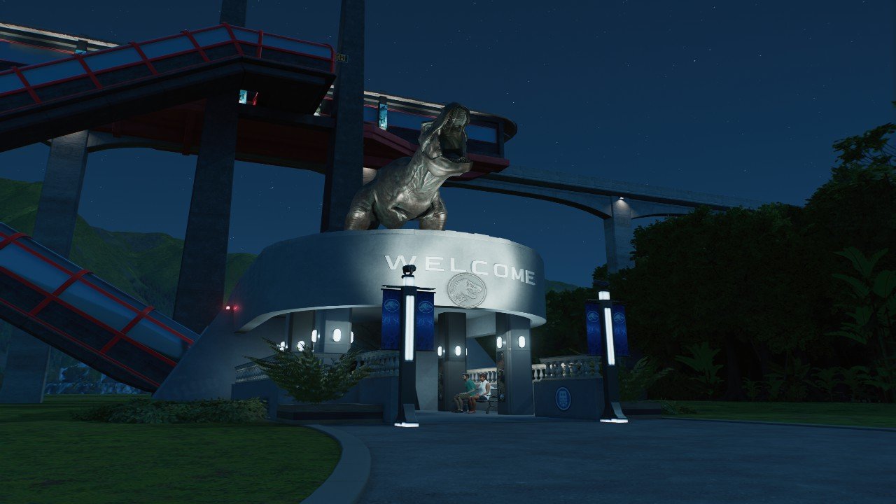 Entrance Monorail - Workshop - Jurassic World Evolution 3