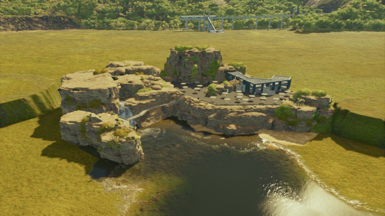 Guest Rocky Viewing Area - Workshop - Jurassic World Evolution 3