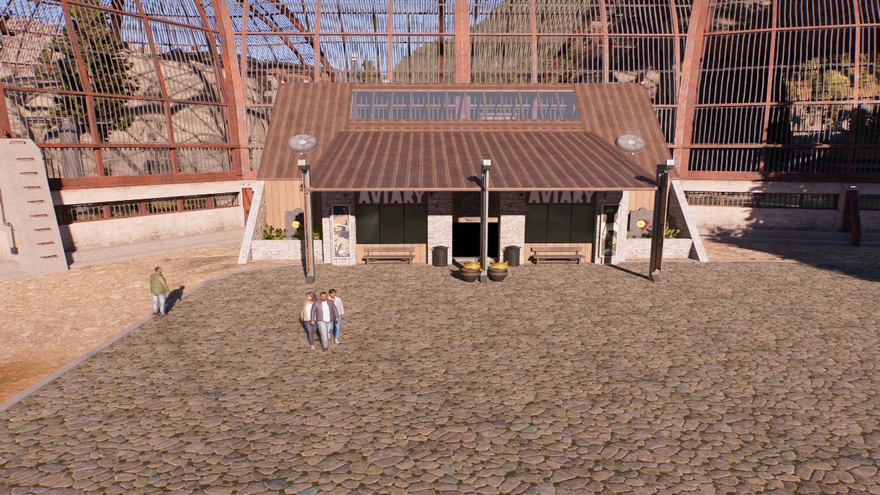 Aviary viewing gallery - Workshop - Jurassic World Evolution 3