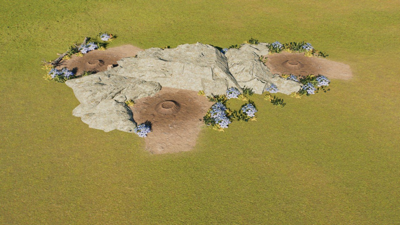 Dynamic Scenery Medium Nesting Site - Workshop - Jurassic World Evolution 3