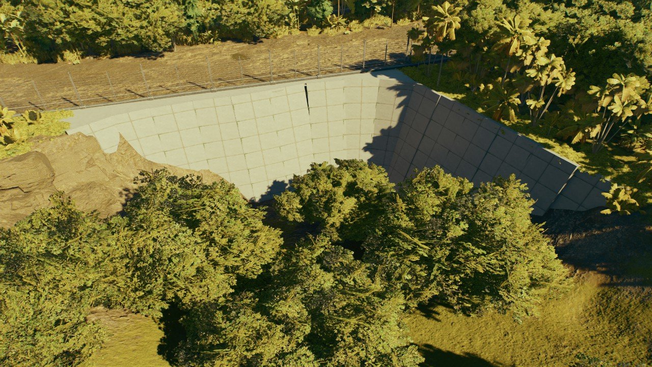 T rex enclosure wall - Workshop - Jurassic World Evolution 3