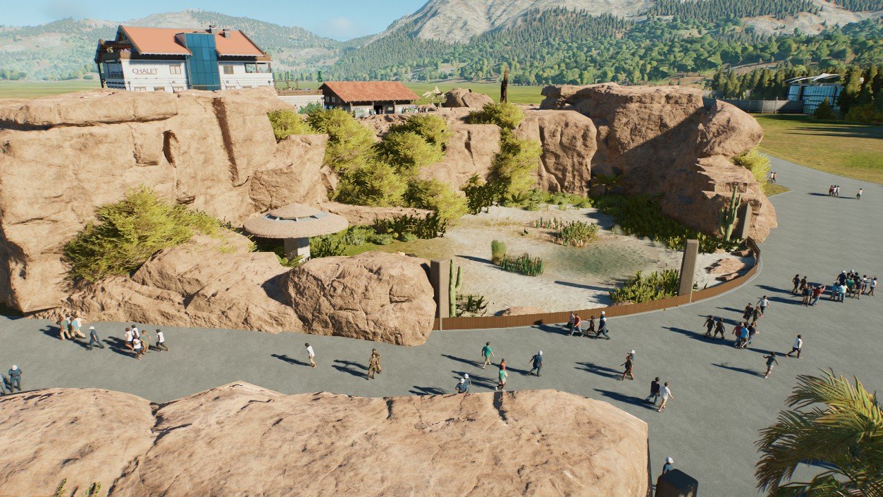 Small dino enclosure (omnivore) - Workshop - Jurassic World Evolution 3