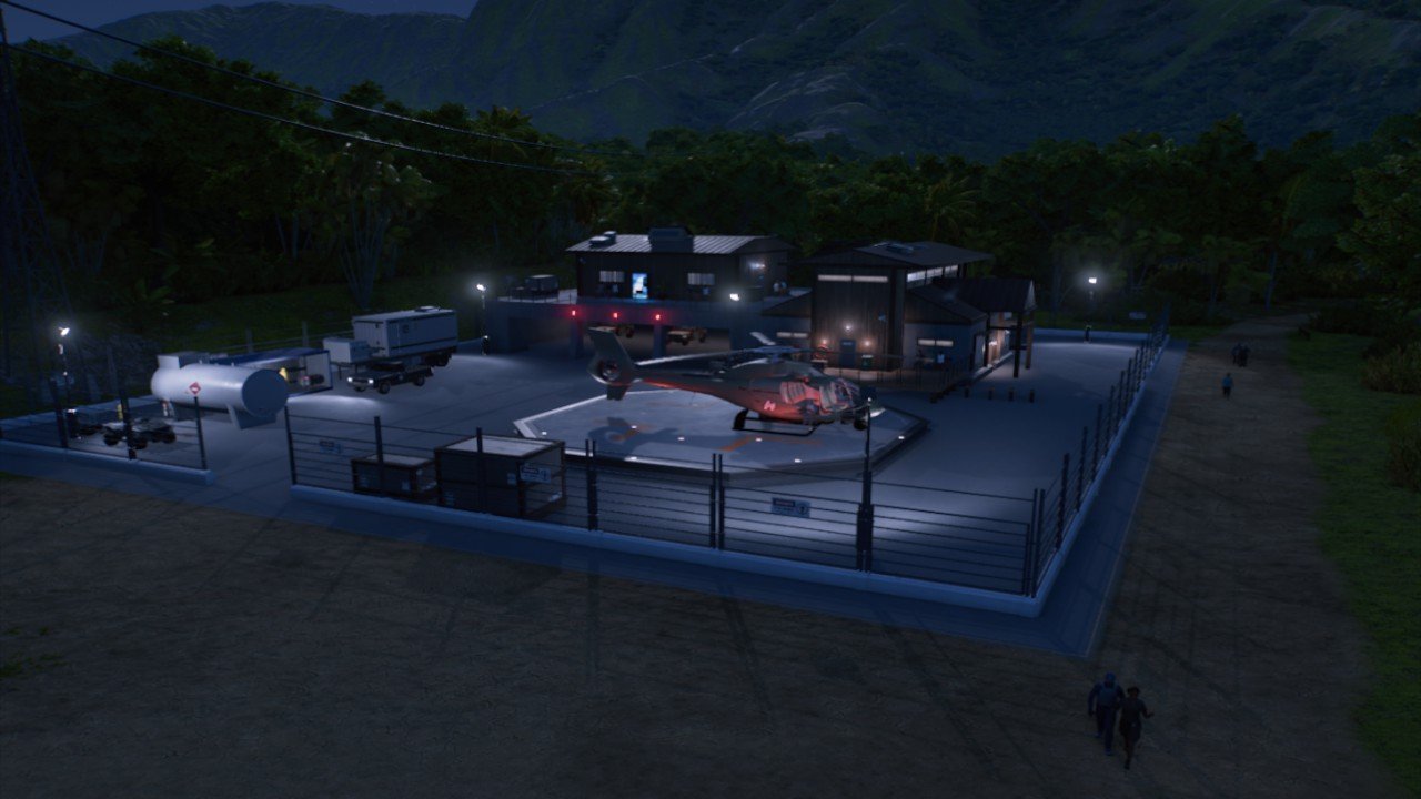 Fixed JP Response Team Headquarters - Workshop - Jurassic World Evolution 3
