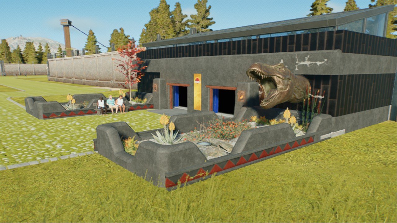 trex viewing gallery - Workshop - Jurassic World Evolution 3