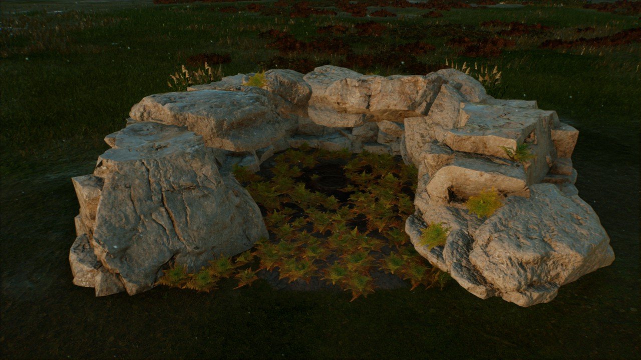 Medium Rocky nest V1 - Workshop - Jurassic World Evolution 3