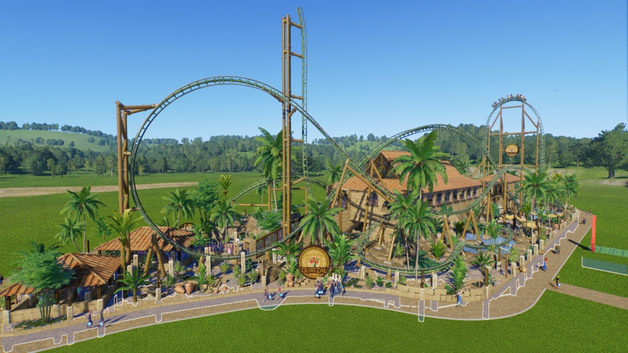 Quatzal - Intamin Blitz Coaster