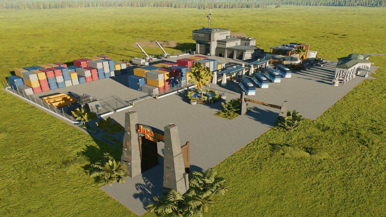 Arrival point - Workshop - Jurassic World Evolution 3