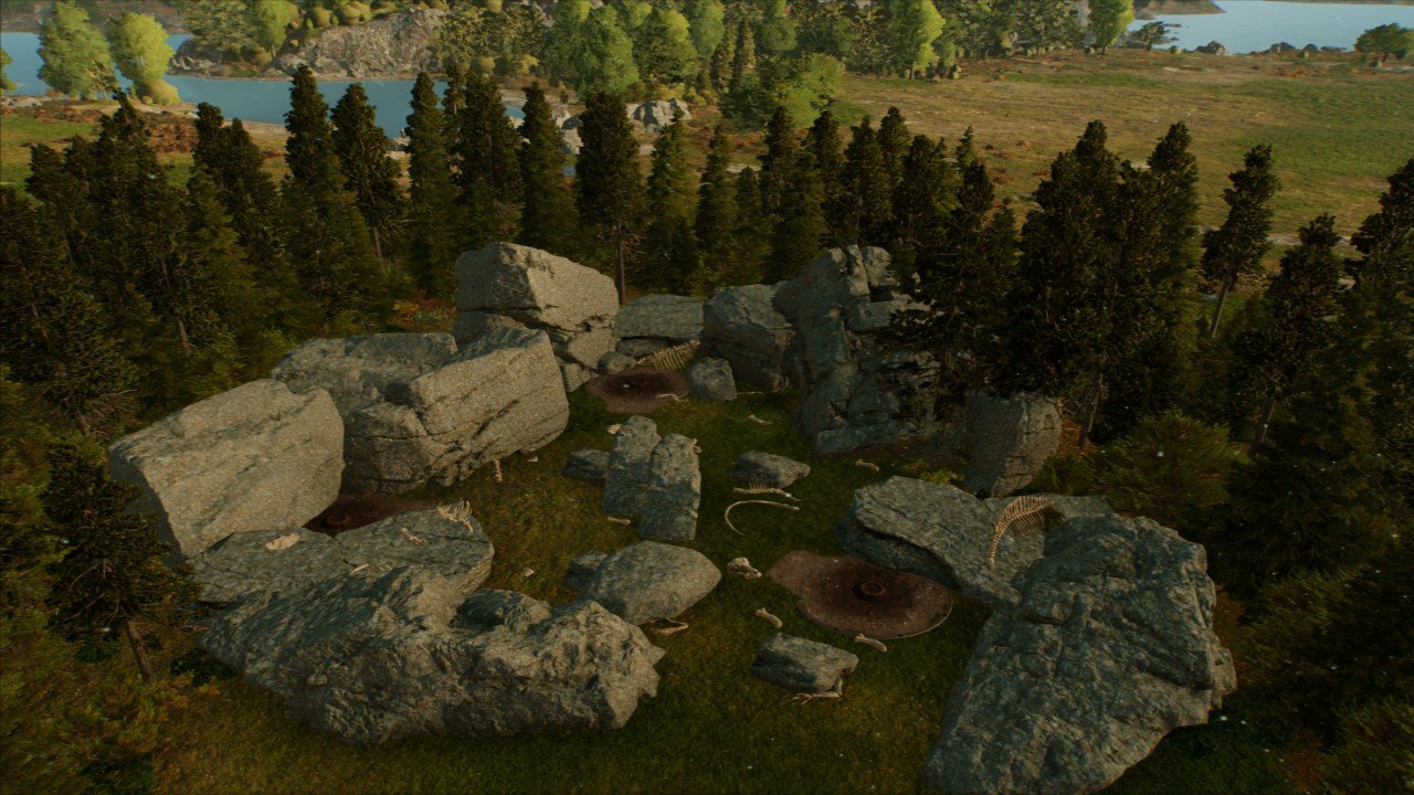 Triple Medium Carnivore Nest - Workshop - Jurassic World Evolution 3