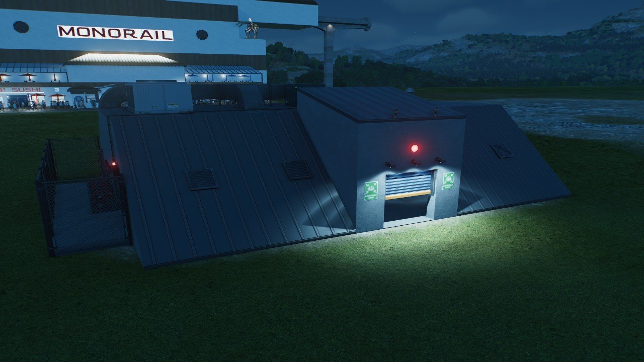 emergancy shelter - Workshop - Jurassic World Evolution 3