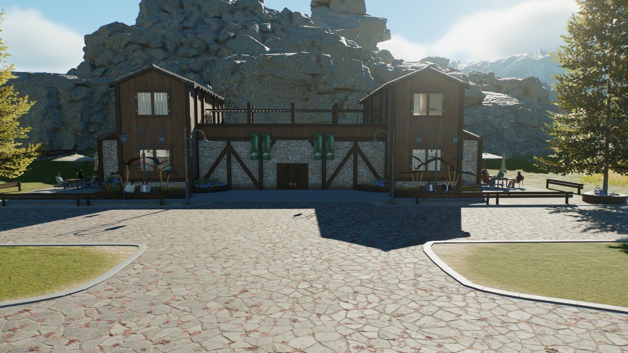 Alpine Entrance Building