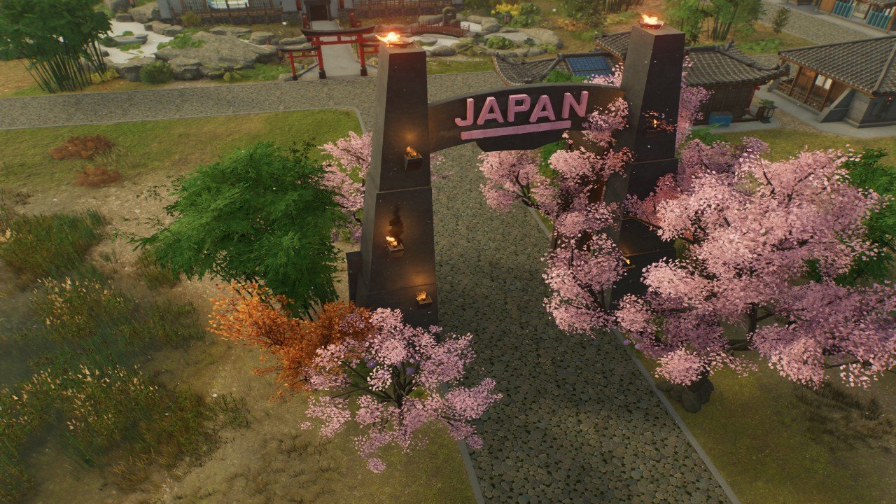 Japanese gate - Workshop - Jurassic World Evolution 3