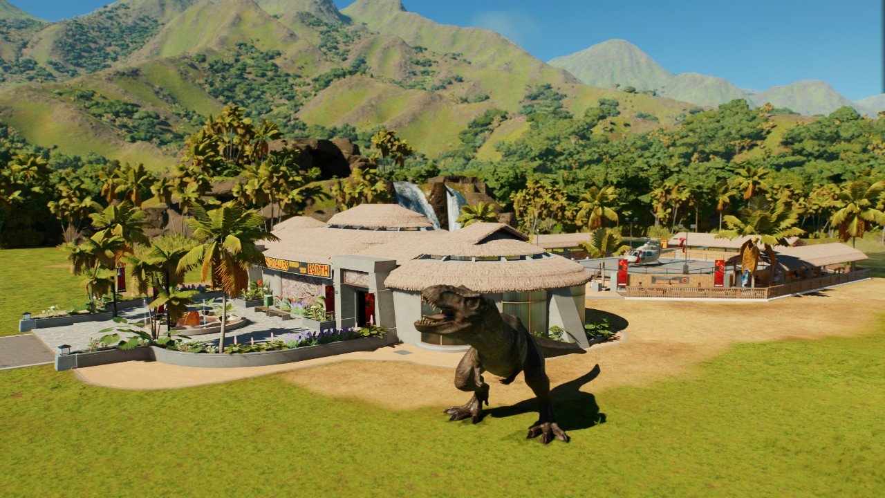 Return to Jurassic Park Entrance