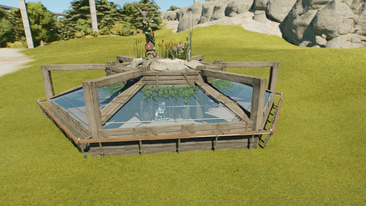 Wetlands themed dome - Workshop - Jurassic World Evolution 3