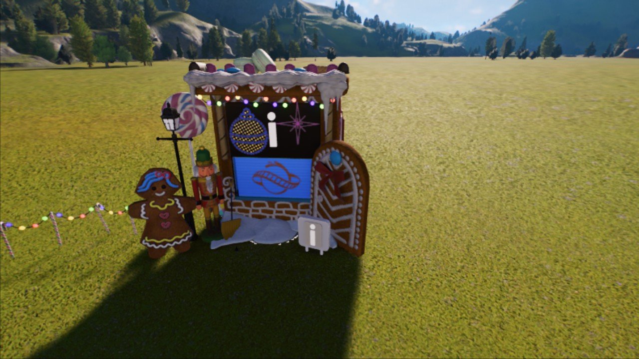 Gingerbread Information Booth