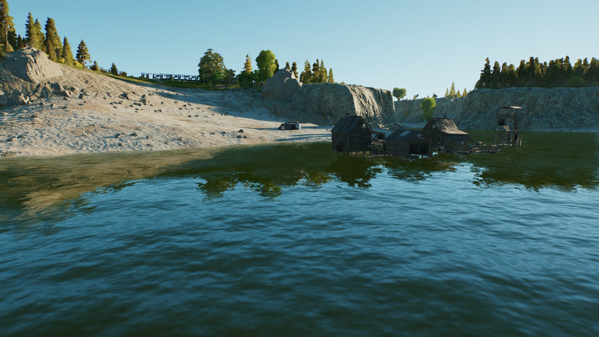 abandond island rebuild