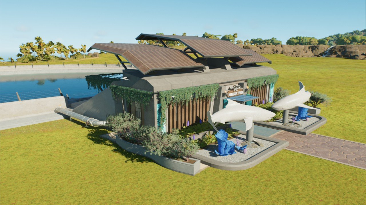 GR Lagoon View - Workshop - Jurassic World Evolution 3