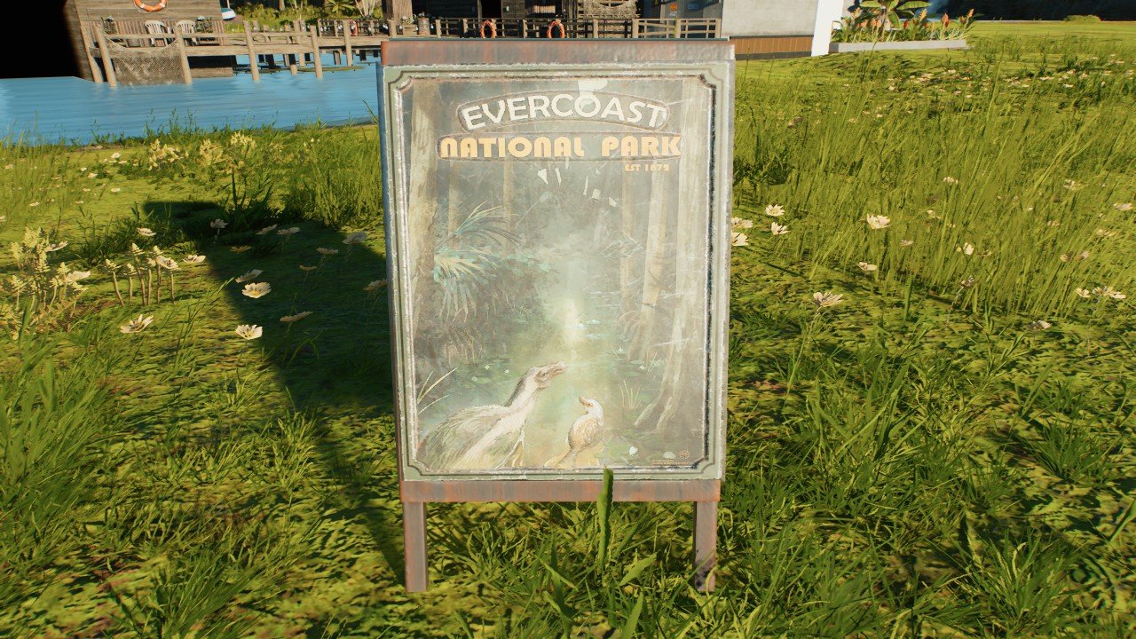 Evercoast shild from my Cretaceous Cruise swamp set 