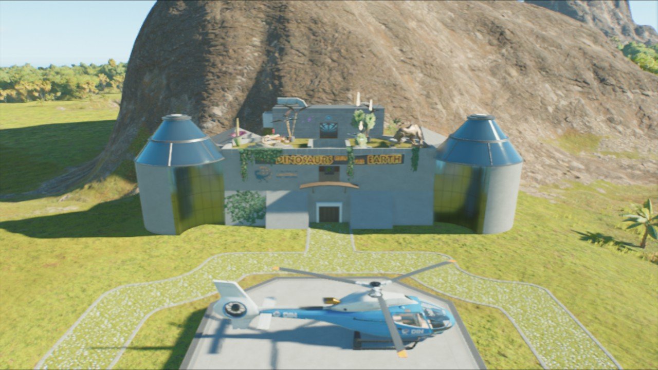 Museum Entrance - Workshop - Jurassic World Evolution 3