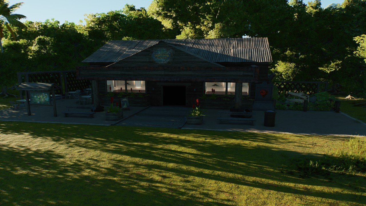 Irritator Cafe in swamp Theme