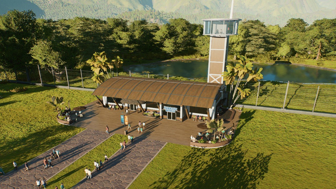 2-in-1 Viewing Platform - Workshop - Jurassic World Evolution 3