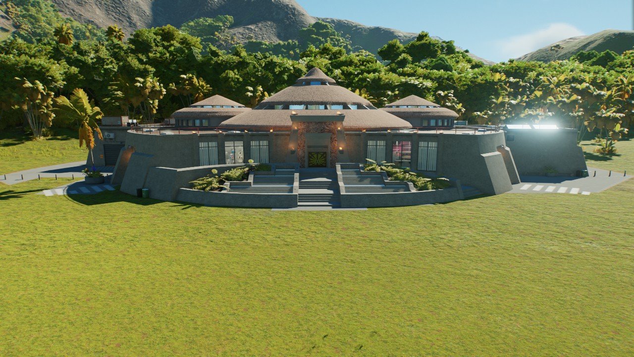 Im Jurassic park Visitor center - Workshop - Jurassic World Evolution 3