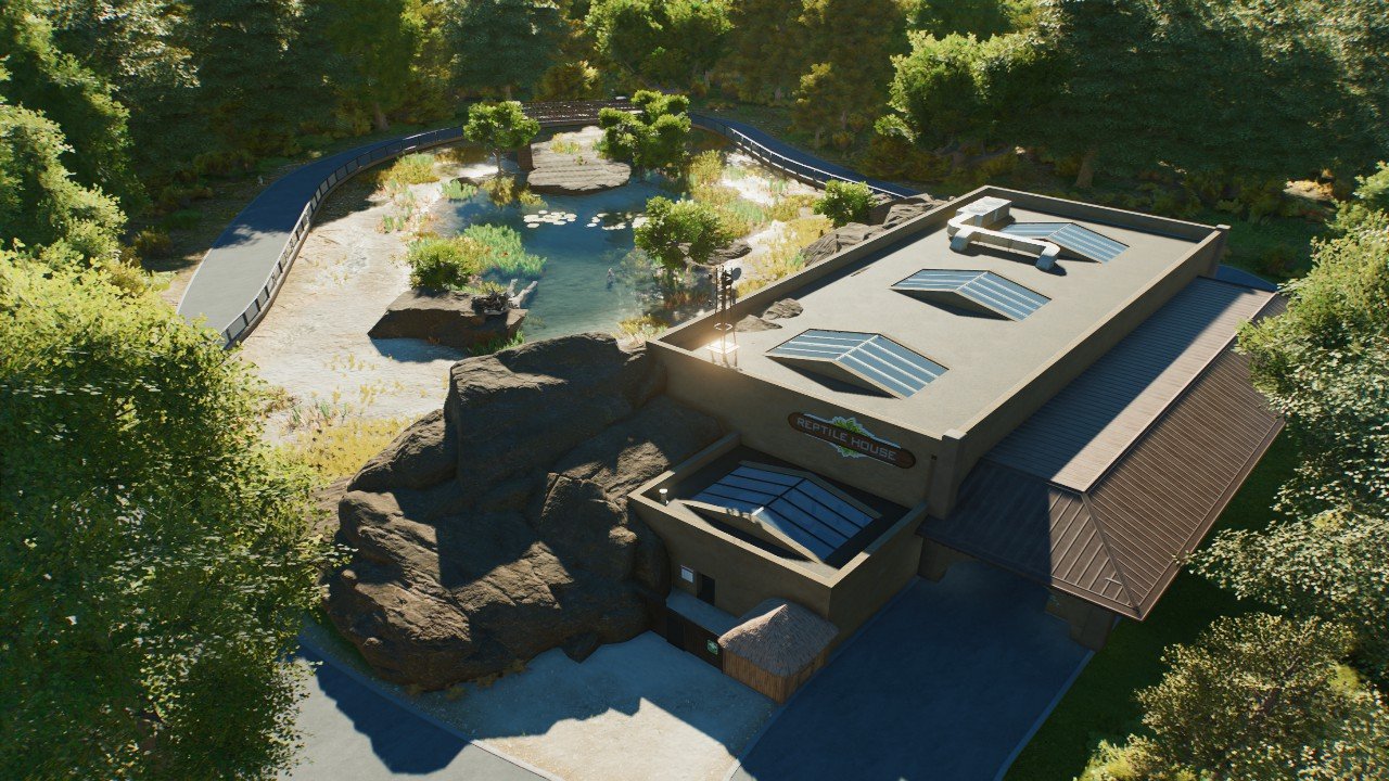 Reptile House Exhibit