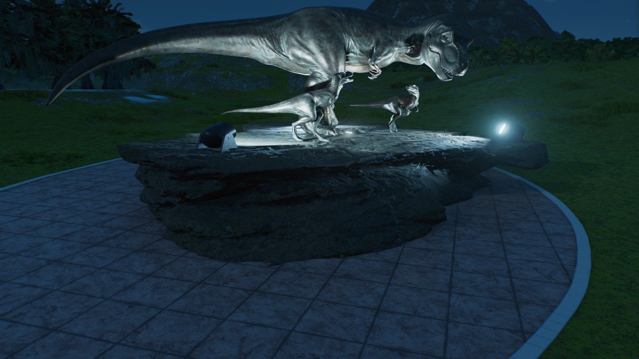 Trex statue - Workshop - Jurassic World Evolution 3