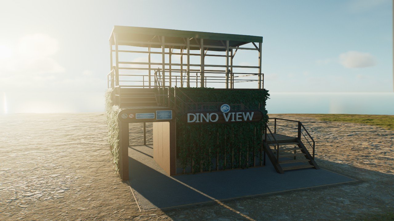Decorative Viewing Gallery - Workshop - Jurassic World Evolution 3
