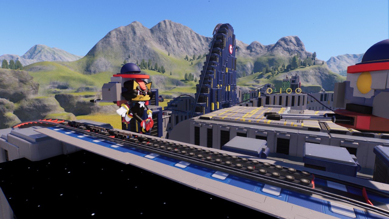 Space Colony Ark outdoor coaster