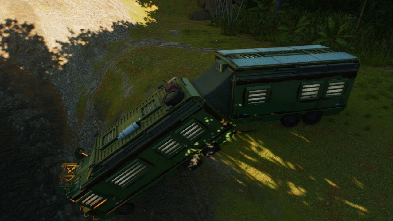 Crashed truck - Workshop - Jurassic World Evolution 3