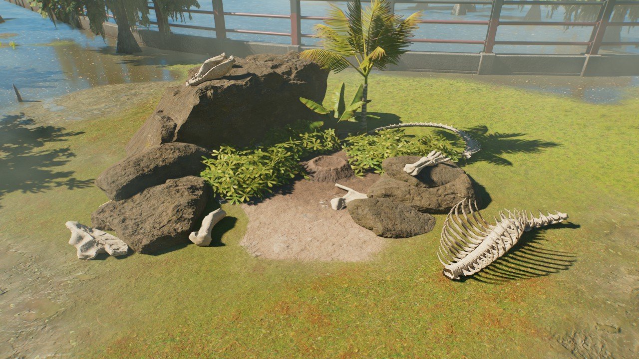 Medium sized carnivore nest (TROPICAL) - Jurassic World Evolution 3 ...