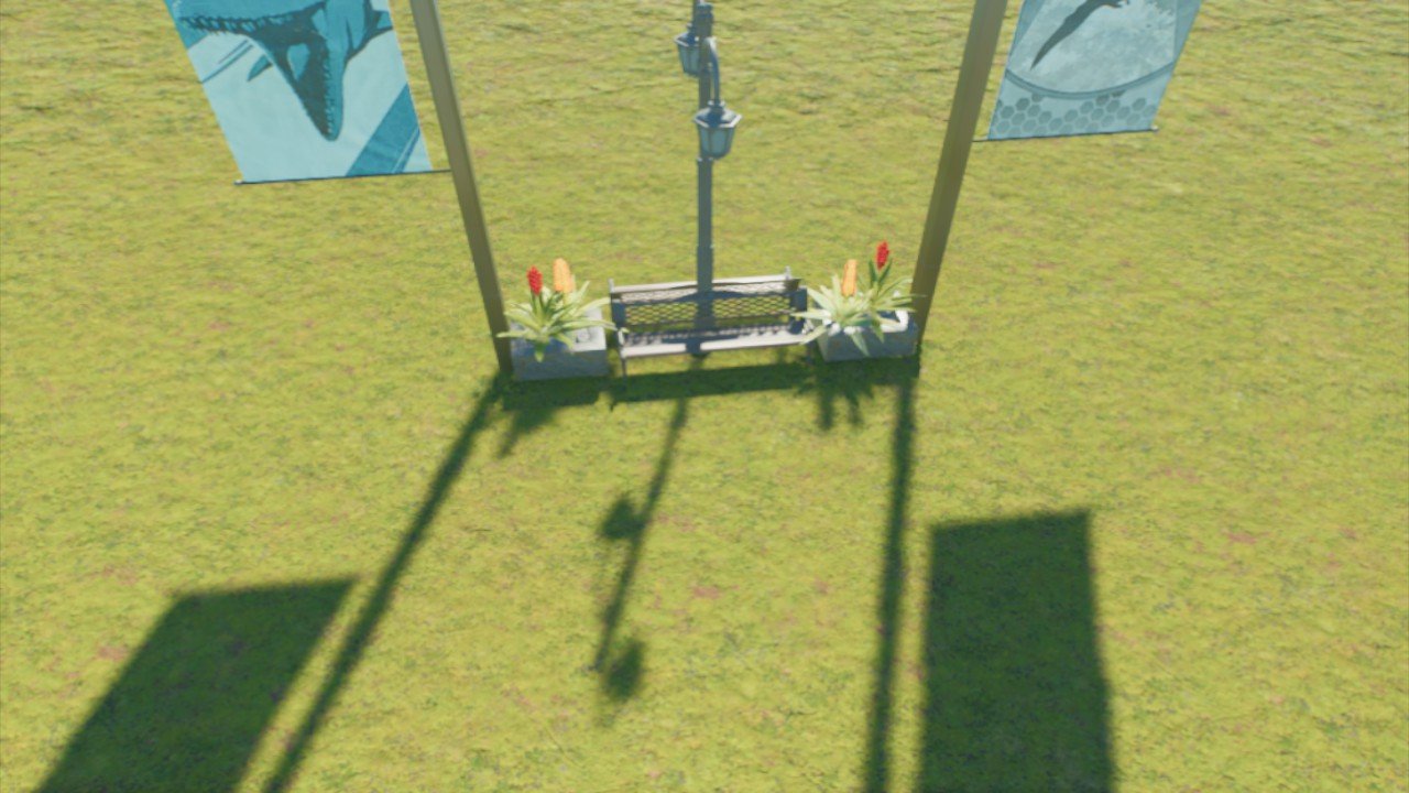 Bench Seating - Workshop - Jurassic World Evolution 3