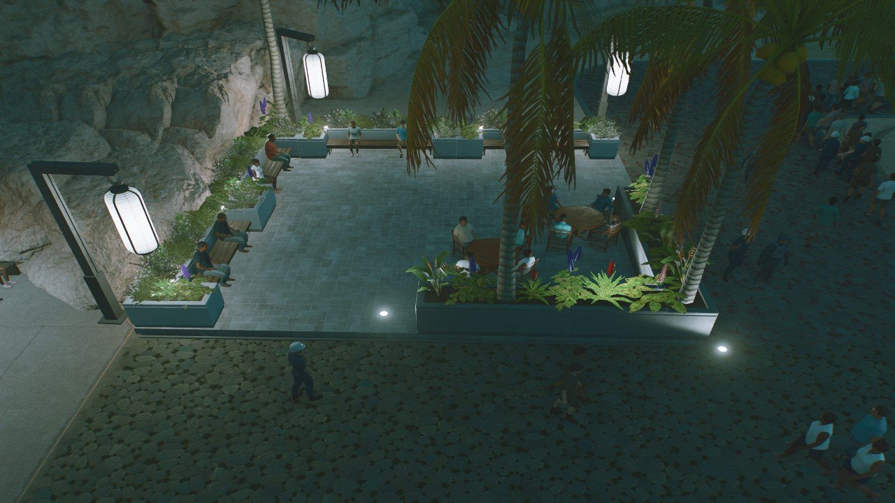 Seating area 1 - Workshop - Jurassic World Evolution 3