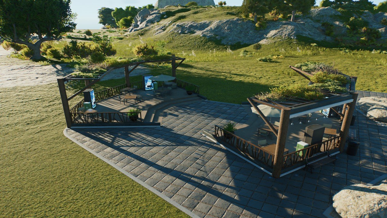 Seating area - Workshop - Jurassic World Evolution 3