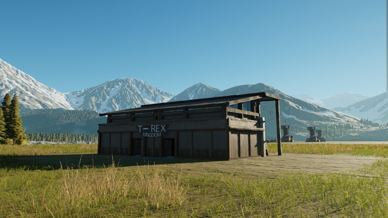 Wetlands T-Rex Viewing Galary - Workshop - Jurassic World Evolution 3